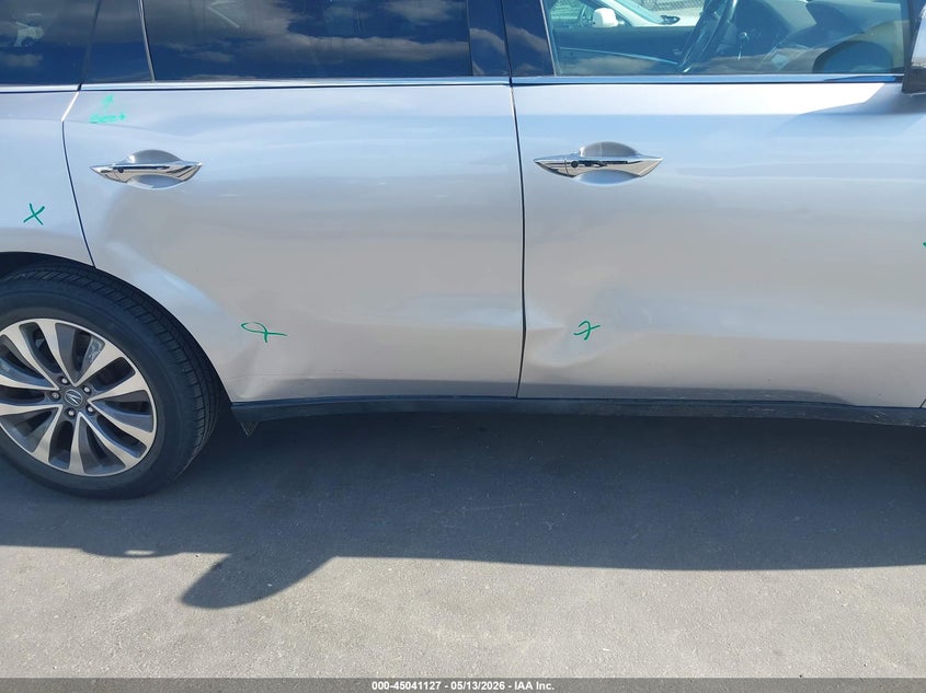 2014 Acura Mdx Technology Package VIN: 5FRYD3H47EB011603 Lot: 45041127