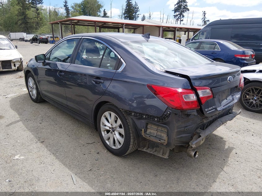 Vin: 4s3bnac61g3063357, lot: 45538702, subaru legacy 2.5i premium 20163