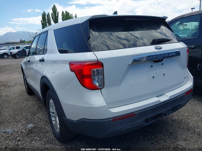 Vin: 1fmsk8bb8pgb71205, lot: 45538784, ford explorer 20233