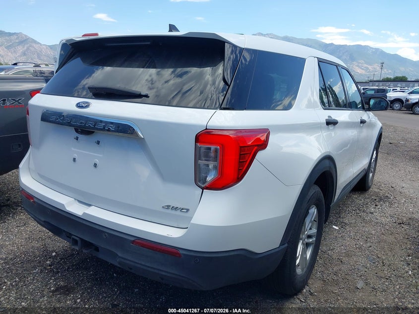 Vin: 1fmsk8bb8pgb71205, lot: 45538784, ford explorer 20234
