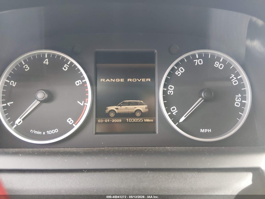 2010 Land Rover Range Rover Sport Hse VIN: SALSK2D47AA232854 Lot: 45041272