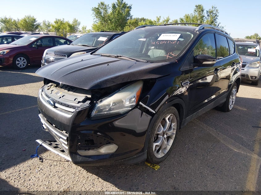 Vin: 1fmcu9j95dub08871, lot: 45538818, ford escape titanium 20132