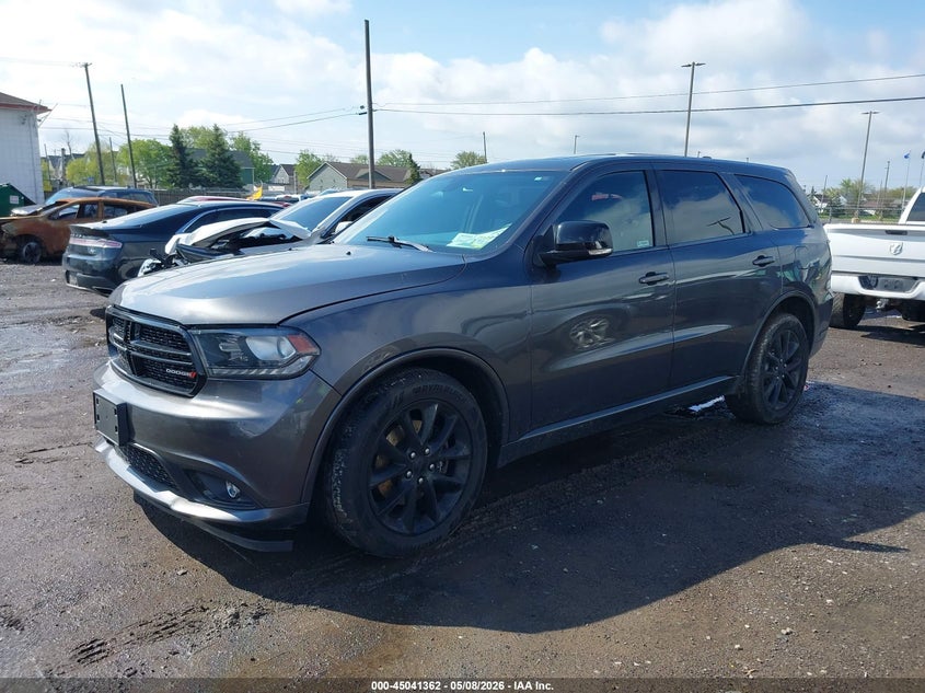 Vin: 1c4sdjct9hc954037, lot: 45538879, dodge durango r/t awd 20172