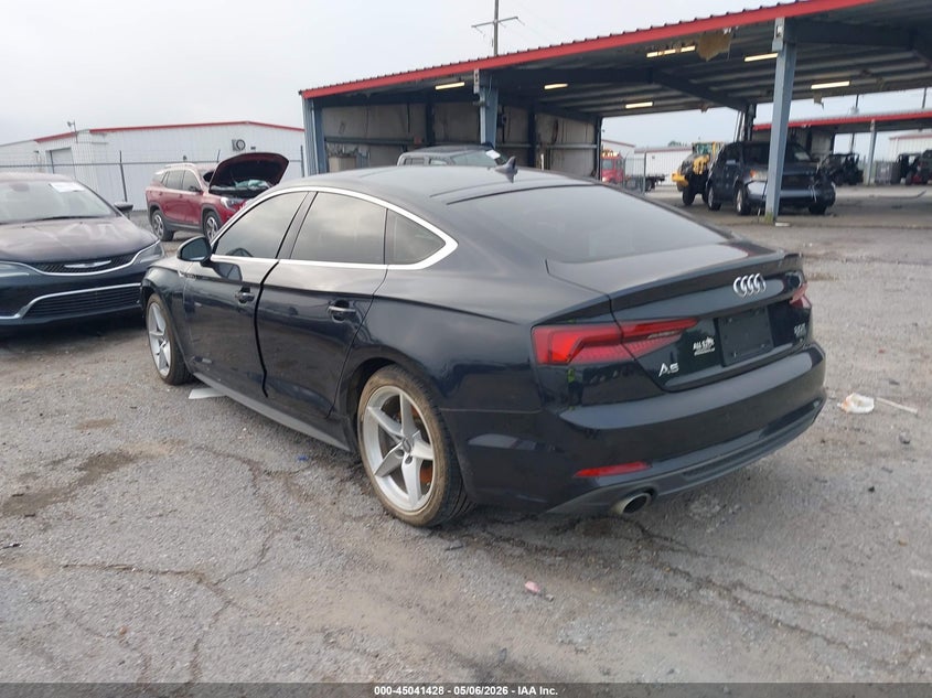 Vin: wauencf55ja050106, lot: 45538945, audi a5 2.0t premium 20183