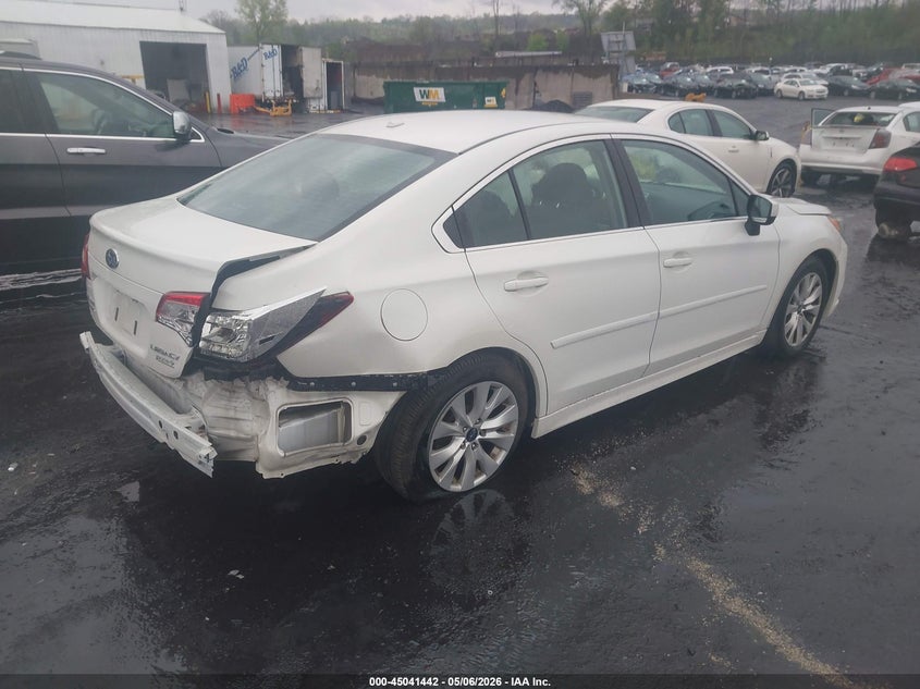 Vin: 4s3bnac6xf3006055, lot: 45538959, subaru legacy 2.5i premium 20154
