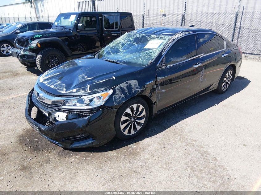 2017 Honda Accord Hybrid JHMCR6F32HC022324 photo 1