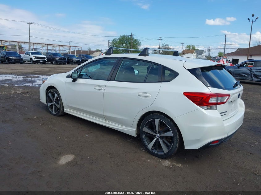 Vin: 4s3gtal65h1717611, lot: 45539068, subaru impreza 2.0i sport 20173