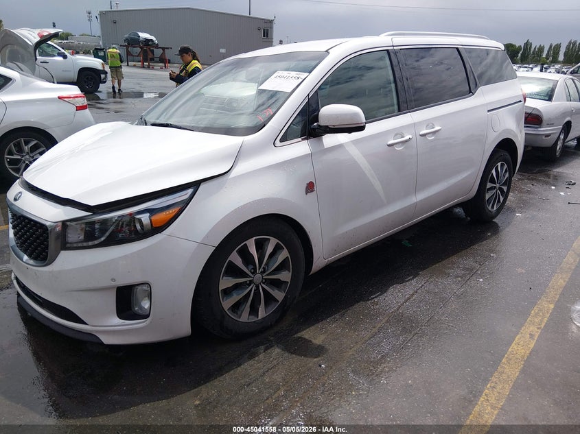 2018 Kia Sedona Sx KNDMC5C12J6374537 photo 1