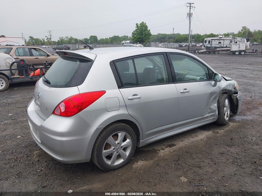 2012 NISSAN VERSA HATCHBACK 1.8L I-4 DOHC, VVT, 122HP