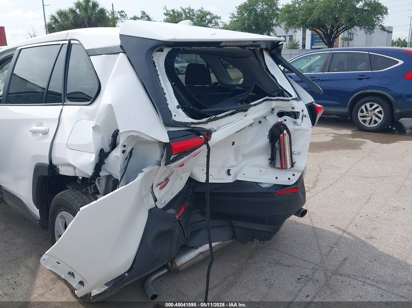 VIN 2T3K1RFVXSC347901 2025 TOYOTA RAV4 LE