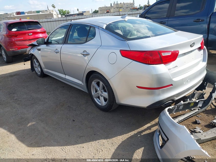 2015 KIA OPTIMA VIN 5XXGM4A74FG500059 nuotrauka 3