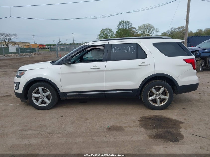 VIN 1FM5K7D85HGD50957 2017 FORD EXPLORER XLT