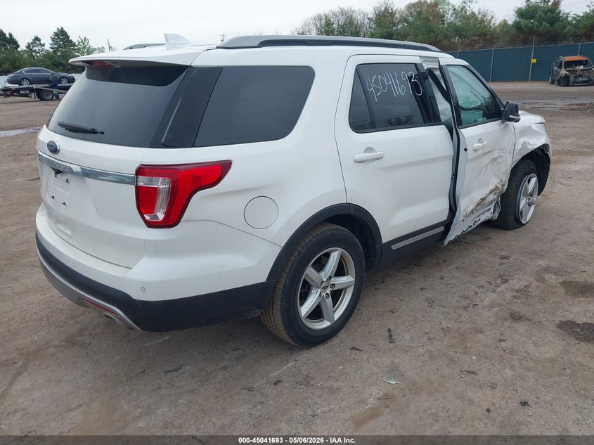Vin: 1fm5k7d85hgd50957, lot: 45539210, ford explorer xlt 20174