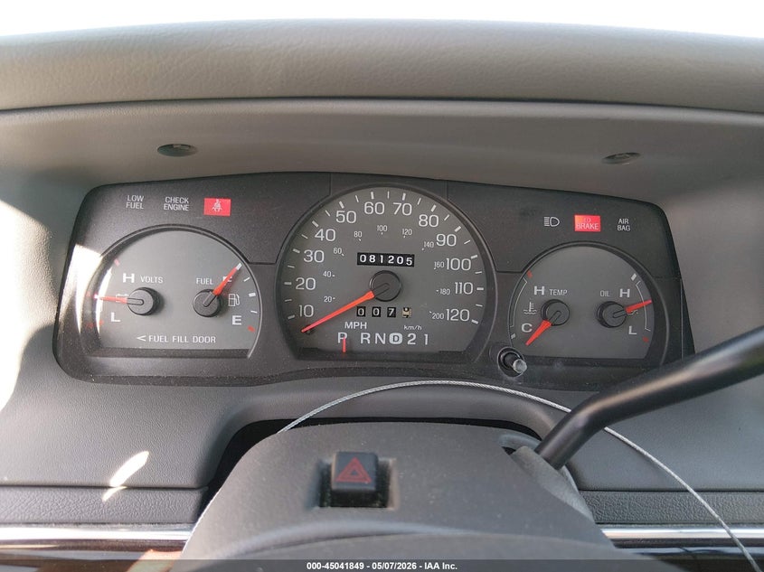 2003 Mercury Grand Marquis Ls VIN: 2MEFM75W83X618921 Lot: 45041849