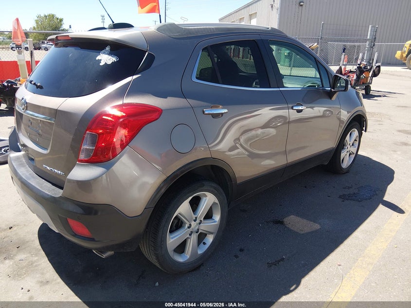 Vin: kl4cjdsb9fb142659, lot: 45539461, buick encore premium 20154