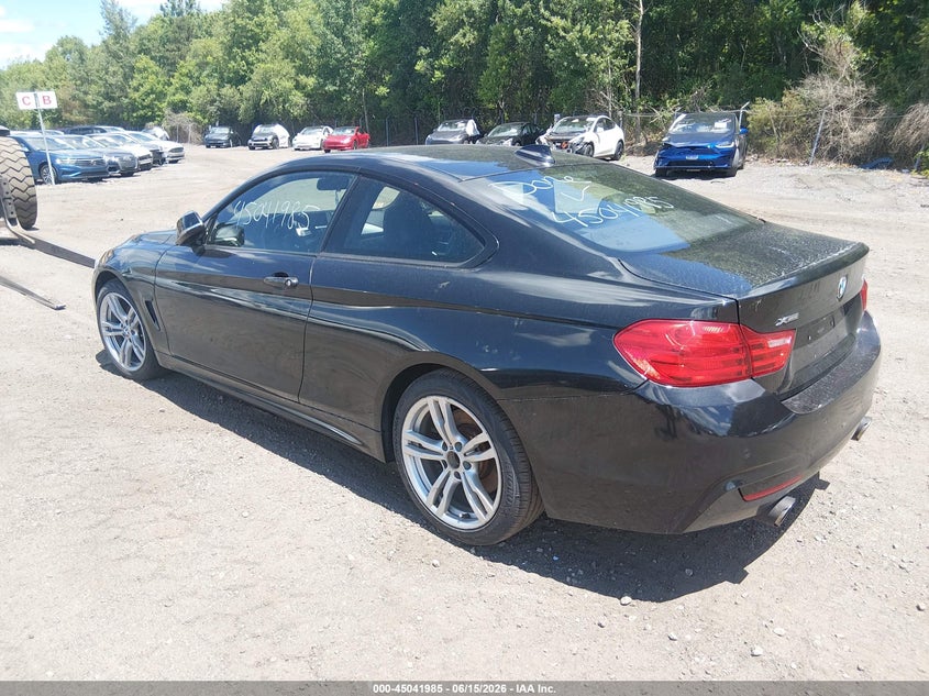 Vin: wba3r5c57ek187415, lot: 45539502, bmw 435i xdrive 20143