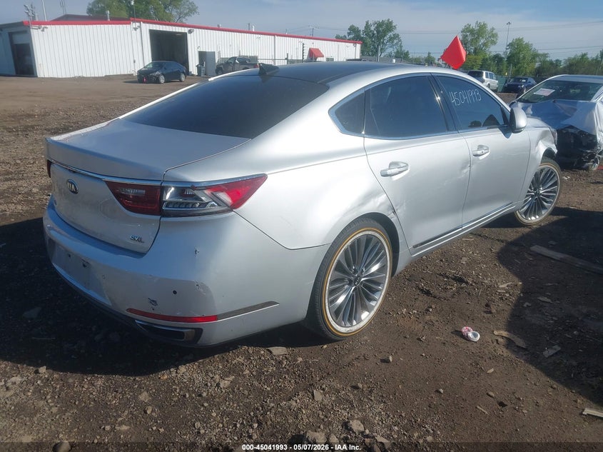 Vin: knalc4j12h5059677, lot: 45539510, kia cadenza limited 20174