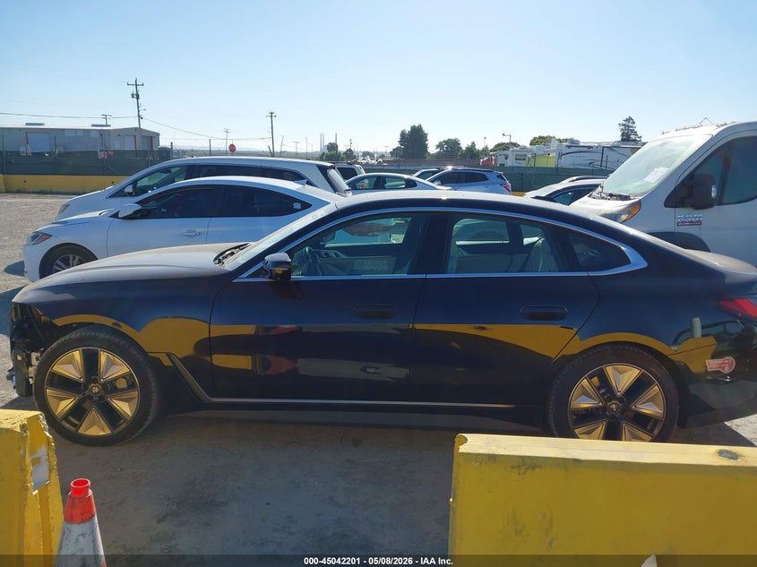 2024 BMW I4 Gran Coupe Edrive35 VIN: WBY43AW09RFT41332 Lot: 45042201