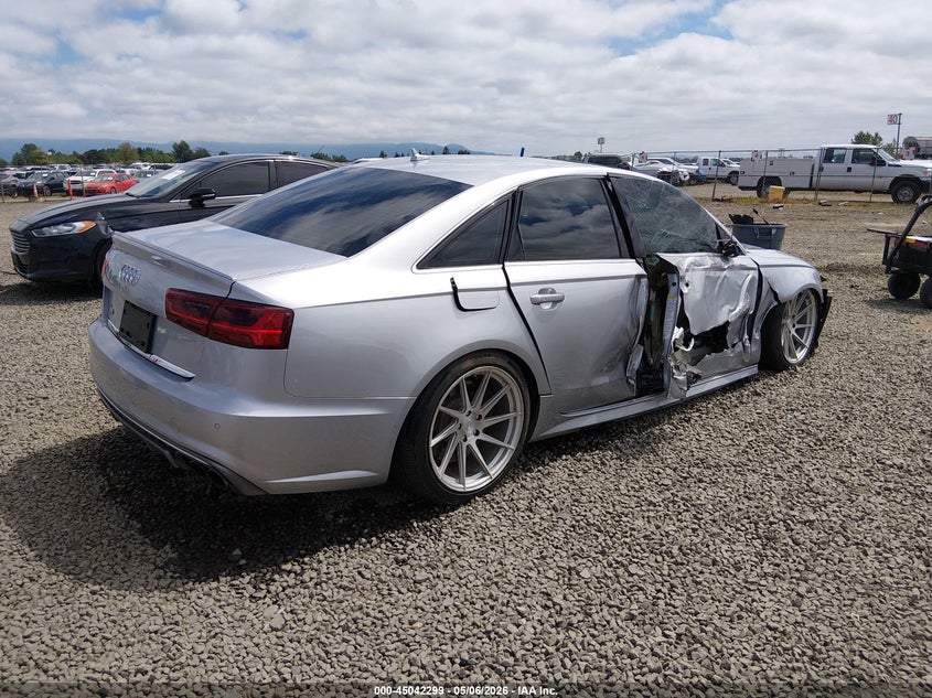 Vin: wauf2afc5gn075069, lot: 45539816, audi s6 4.0t premium plus 20164