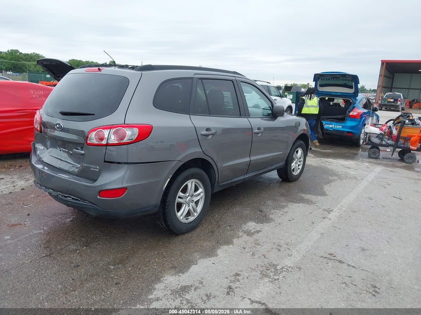 2010 HYUNDAI SANTA FE SPORT UTILITY VEHICLE 2.4L I-4 DOHC, VVT, 175HP