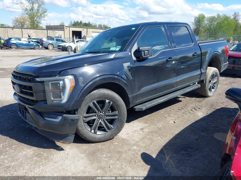 2021 Ford F-150 Lariat 1FTEW1EP4MFA63380 photo 1