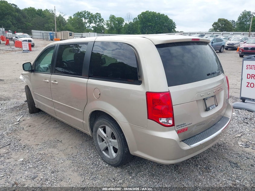 Vin: 2c4rdgbg5dr694338, lot: 45539884, dodge grand caravan se 20133