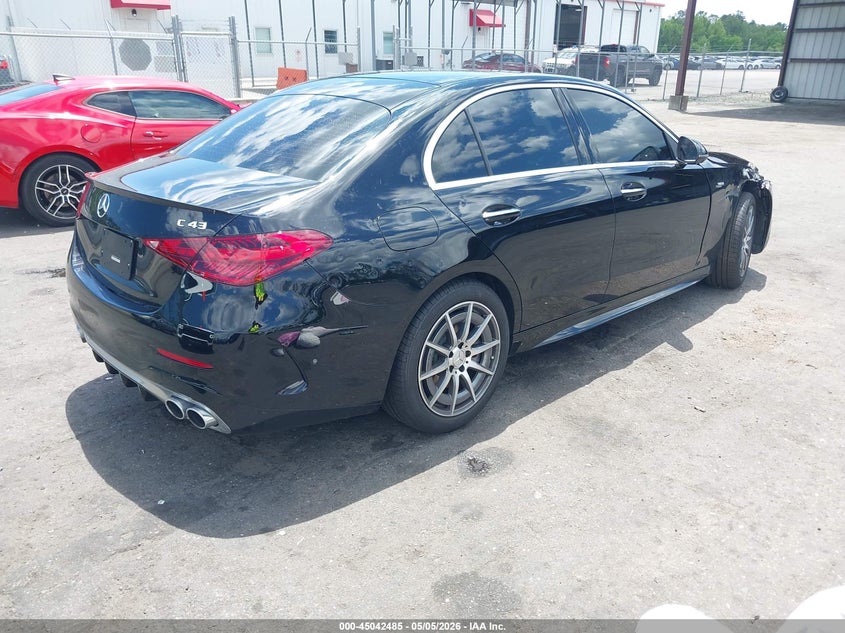 Vin: w1kaf8hb7tr325922, lot: 45540002, mercedes-benz amg c 43 4matic 20264