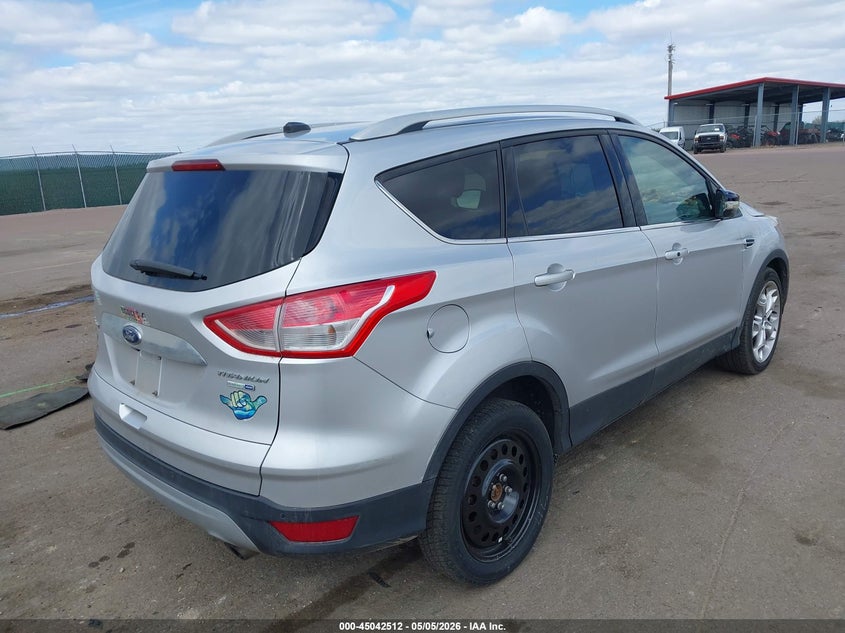 Vin: 1fmcu9jx0gub05766, lot: 45540029, ford escape titanium 20164