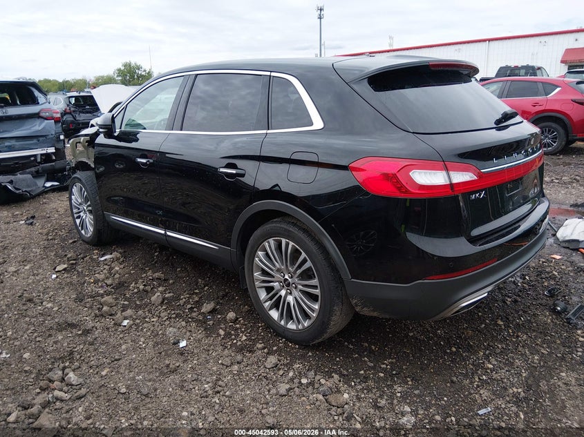 Vin: 2lmpj6lr3jbl26674, lot: 45540110, lincoln mkx reserve 20183