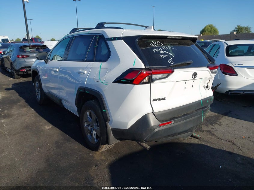 VIN 2T3W1RFV8SW396983 2025 TOYOTA RAV4 XLE