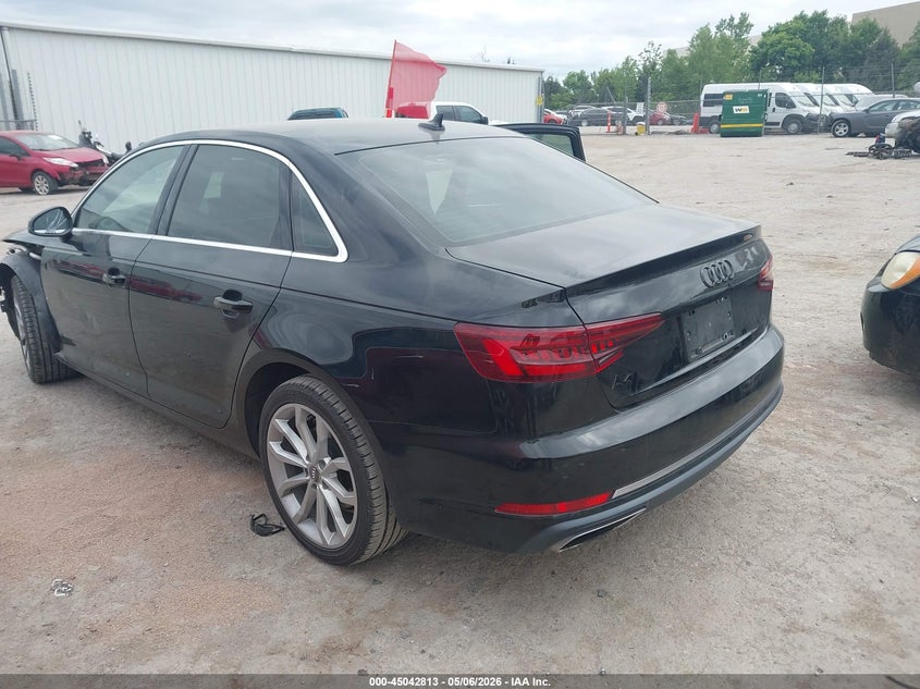 Vin: waugmaf47kn007999, lot: 45540330, audi a4 40 premium/40 titanium premium 20193
