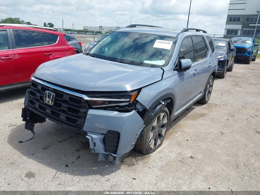 Vin: 5fnyg1h79tb021702, lot: 45540366, honda pilot touring/touring blackout 20262