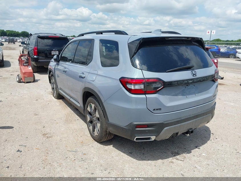 Vin: 5fnyg1h79tb021702, lot: 45540366, honda pilot touring/touring blackout 20263