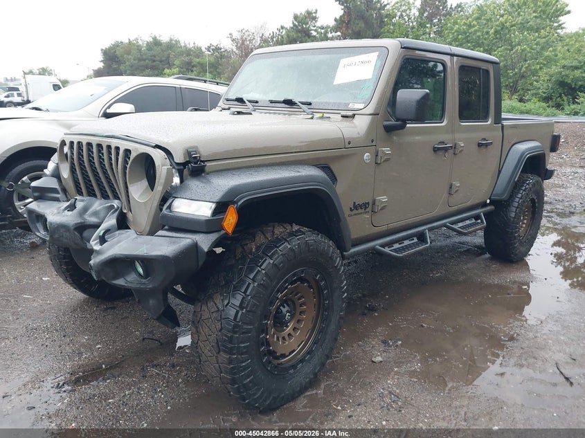 Vin: 1c6jjtagxll201882, lot: 45540383, jeep gladiator sport s 4x4 20202