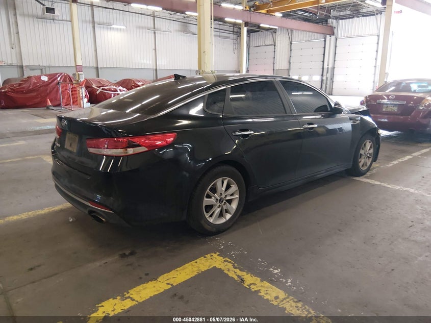 Vin: 5xxgt4l35jg235089, lot: 45540398, kia optima lx 20184