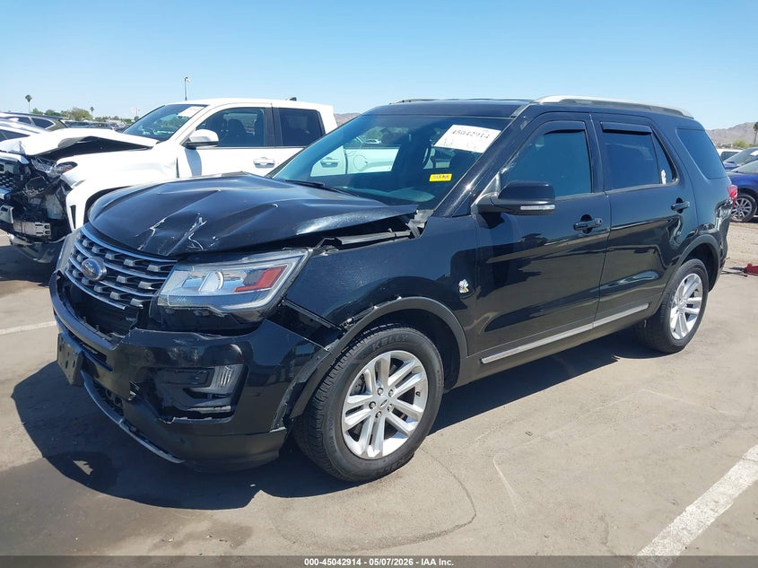 Vin: 1fm5k7d82hgd42833, lot: 45540430, ford explorer xlt 20172