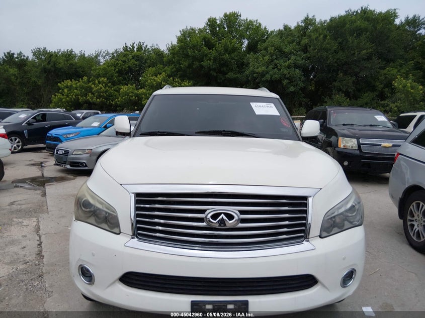2011 Infiniti Qx56 VIN: JN8AZ2NF7B9502008 Lot: 45042960