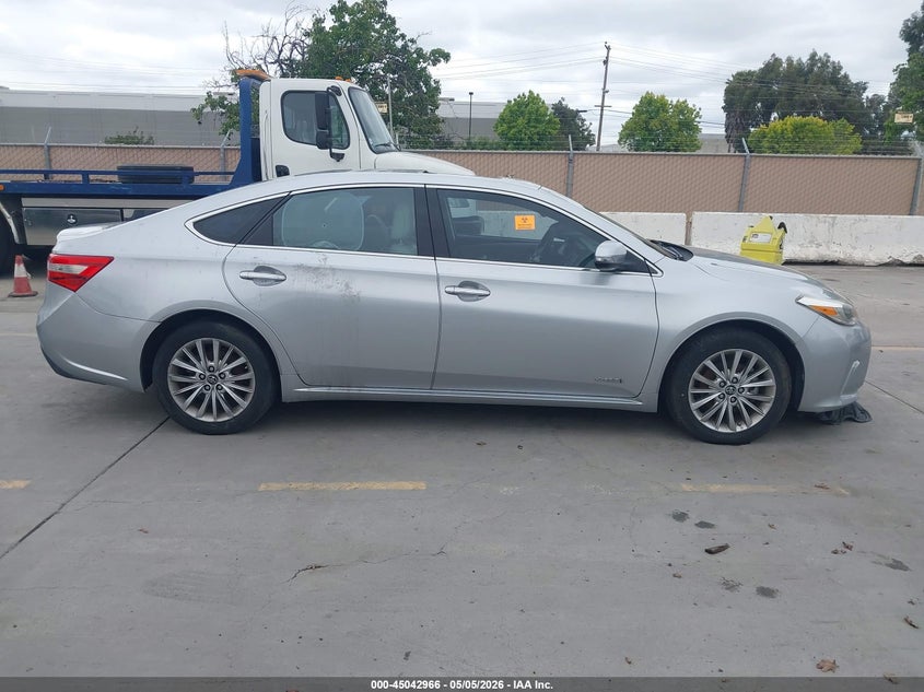 VIN 4T1BD1EB0JU059729 2018 TOYOTA AVALON HYBRID LIMITED