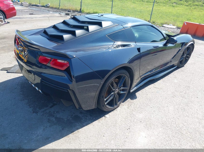 Vin: 1g1yk2d75f5115276, lot: 45540485, chevrolet corvette stingray z51 20154