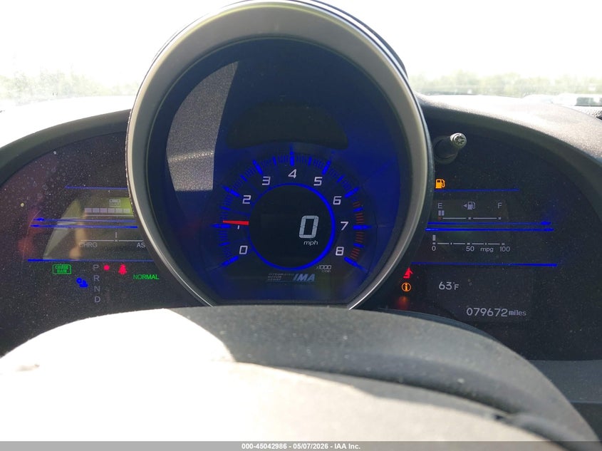 2012 Honda Cr-Z Ex VIN: JHMZF1D69CS004551 Lot: 45042986