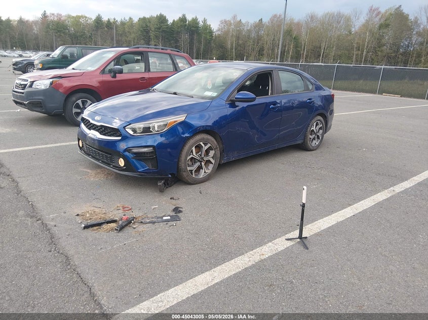 VIN 3KPF24AD6ME336407 2021 KIA FORTE LXS