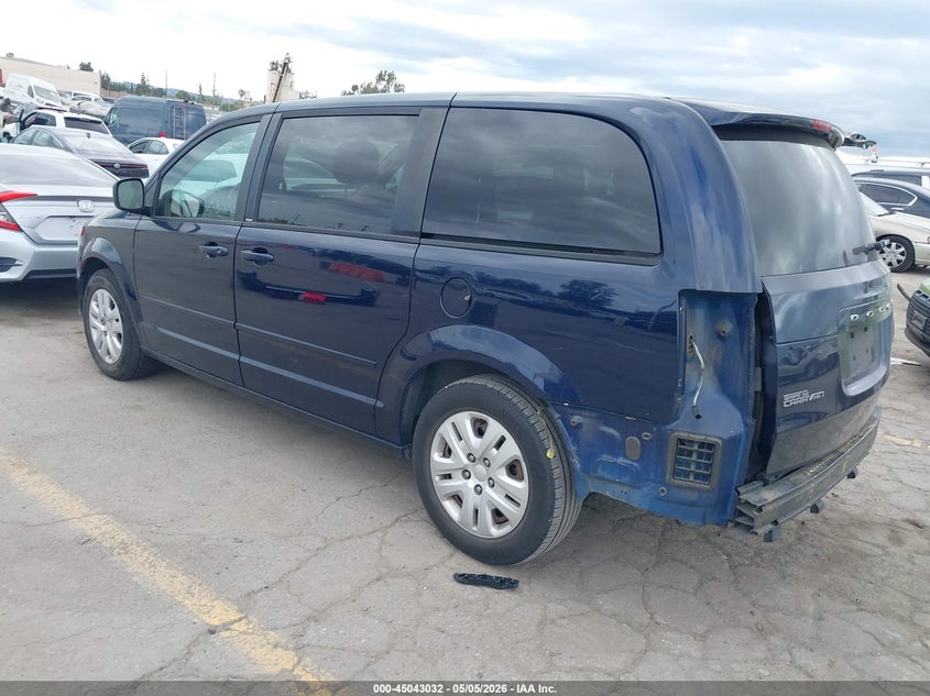 Vin: 2c4rdgbg5er339879, lot: 45540549, dodge grand caravan se 20143