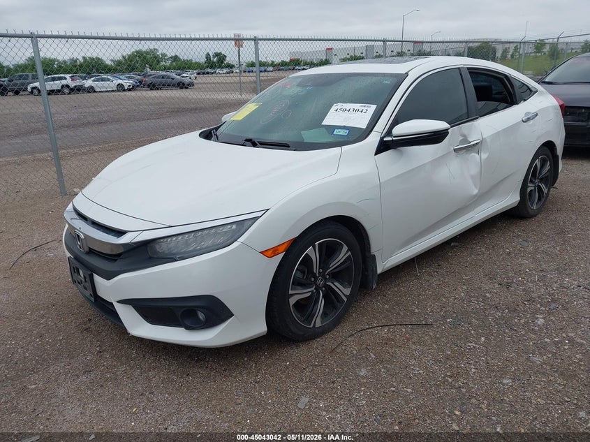 2016 Honda Civic Touring 19XFC1F95GE032828 photo 1