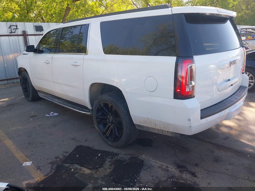 Vin: 1gks2gkc4hr178427, lot: 45540580, gmc yukon xl slt 20173