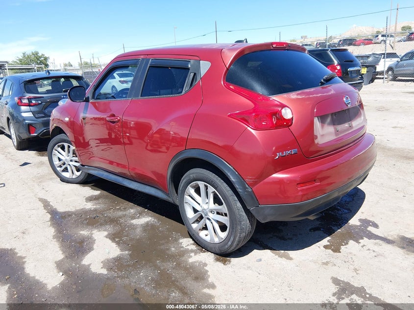 Vin: jn8af5mv3et483290, lot: 45540584, nissan juke sl 20143