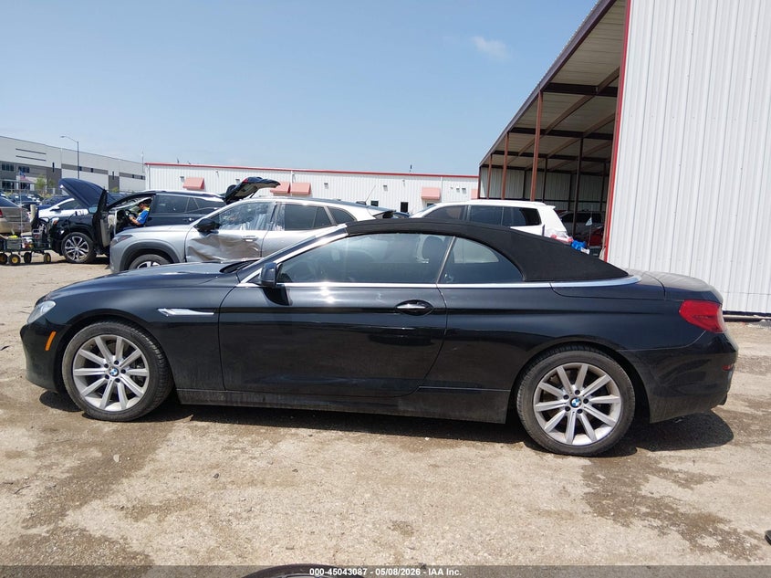 2012 BMW 640I VIN: WBALW7C5XCC618759 Lot: 45043087