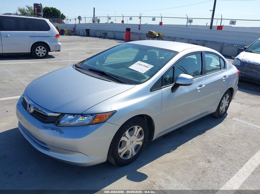 2012 Honda Civic Lx 2HGFB2F56CH335123 photo 1
