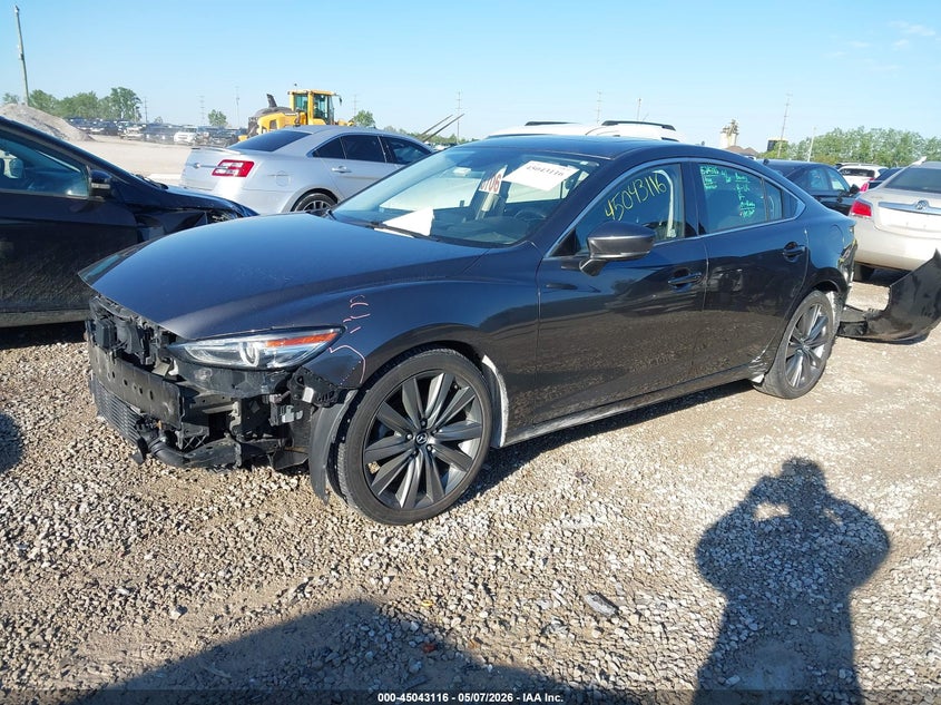 Vin: jm1gl1wy3j1321826, lot: 45540633, mazda mazda6 grand touring reserve 20182