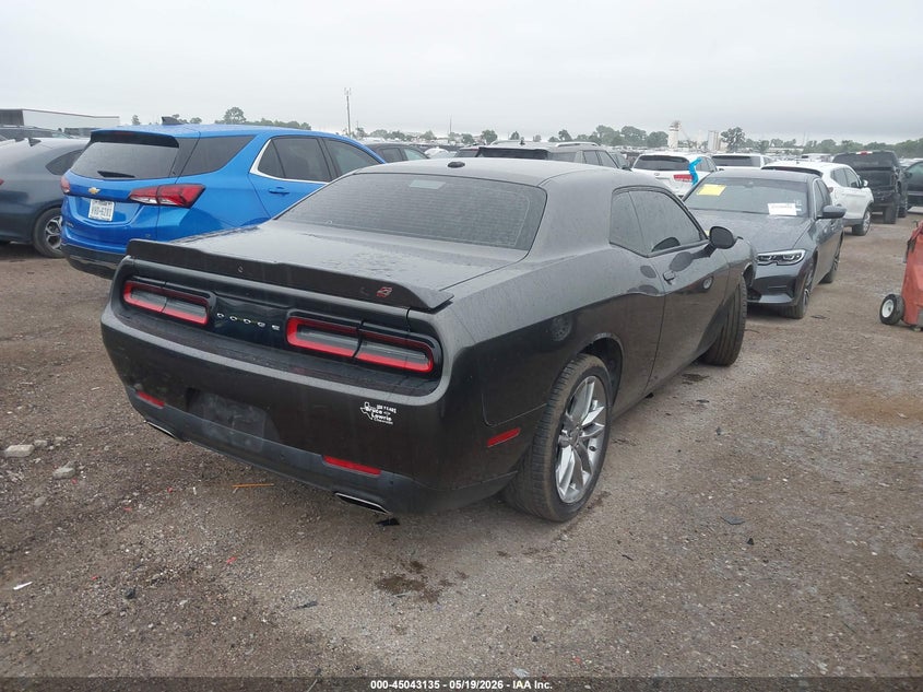 Vin: 2c3cdzkg2ph504303, lot: 45540652, dodge challenger gt awd 20234