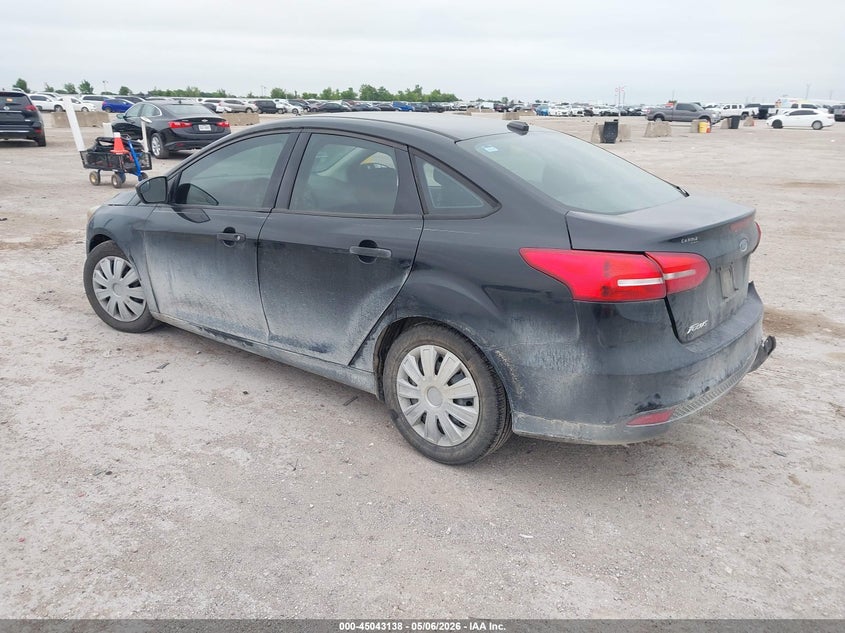 Vin: 1fadp3e23hl222427, lot: 45540655, ford focus s 20173